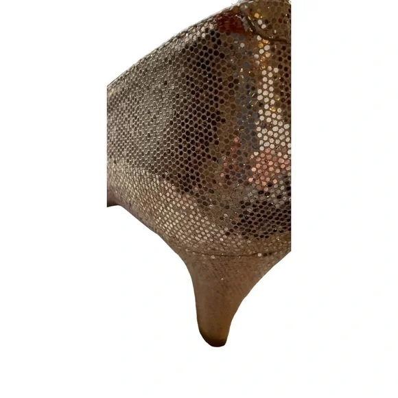 Mix No6 Sequin Shoes Heels Champaign 9.5 - Picture 11 of 11